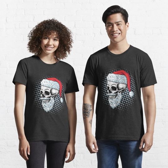Discover Christmas skull  Essential T-Shirt