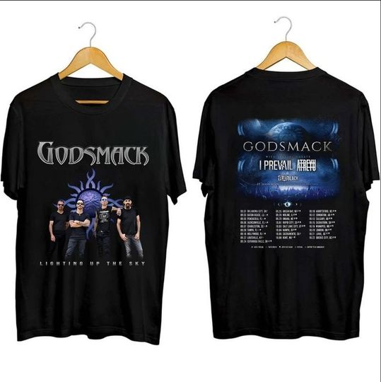 Discover Vintage Godsmack With Staind 2023 Tour Shirt, Godsmack Band Fan T Shirt