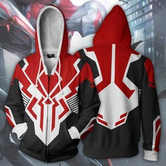 Discover Halloween Zipper 3D Zip Hoodie, Halloween Costume 3D Zip Hoodie