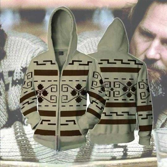 Discover Dude Movie Character 3D Zip Hoodie, Halloween Costume 3D Zip Hoodie