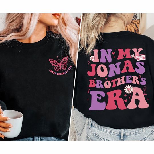 Discover In My Jonas Brothers Era Sweatshirt, Jonas Brothers T Shirt