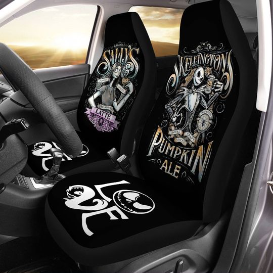 Discover Nightmare Before Christmas Car Seat Covers