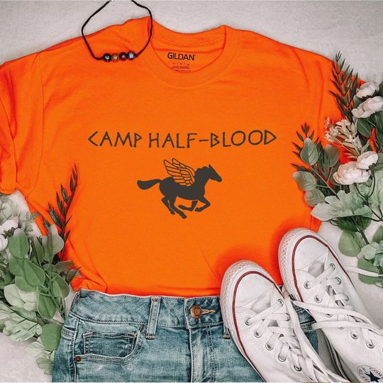 Discover Percy Jackson Camp Half Blood T-Shirt