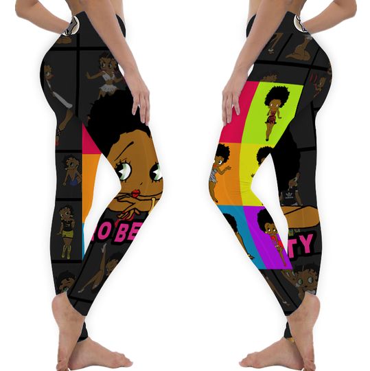 Discover Black Betty Boop was an African American Black History icon. These Yoga Pants is a great Gift