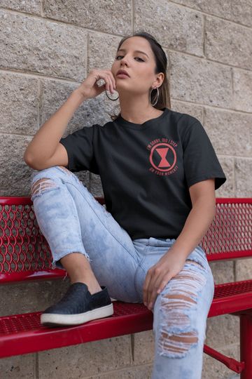 Discover Black Widow Shirt, Did I Step On Your Moment, Black Widow