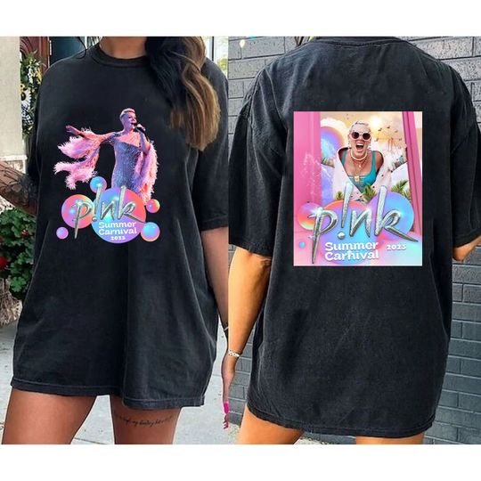 Discover P!nk Summer Carnival 2023 Shirt, Trustfall Album Tee
