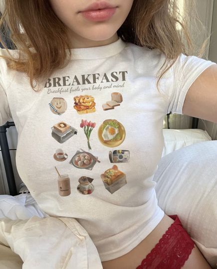 Discover Baby Tee Y2k, Vintage Shirt Aesthetic Harajuku Baby Tee