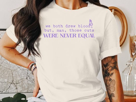 Discover Were Never Equal Album GUTS Shirt Tour Merch Tee Bloodsucker Tshirt