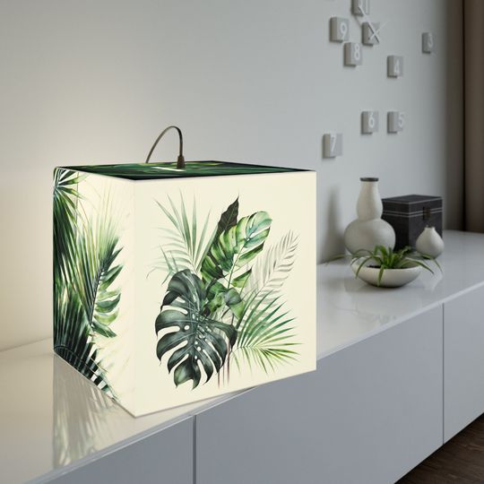 Discover A Plant-Inspired Luminart Light Cube Lamp