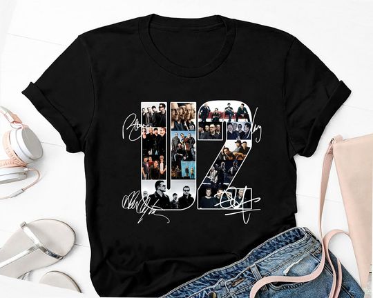 Discover Signature U2 Band Fan Gift Shirt, The Joshua Tree U2 Band T-Shirt