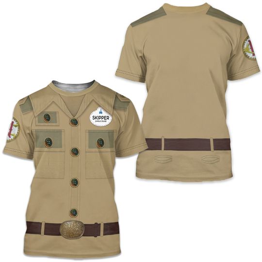 Discover Jungle Skipper Suit Cosplay Costume 3D Shirt