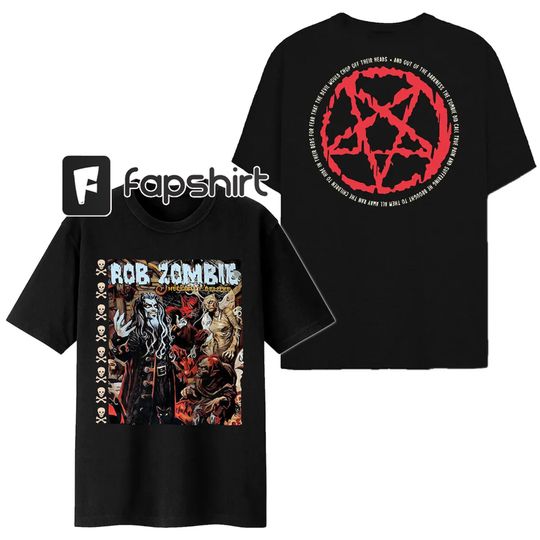 Discover Rob Zombie Freaks On Parade Tour 2023 Shirts