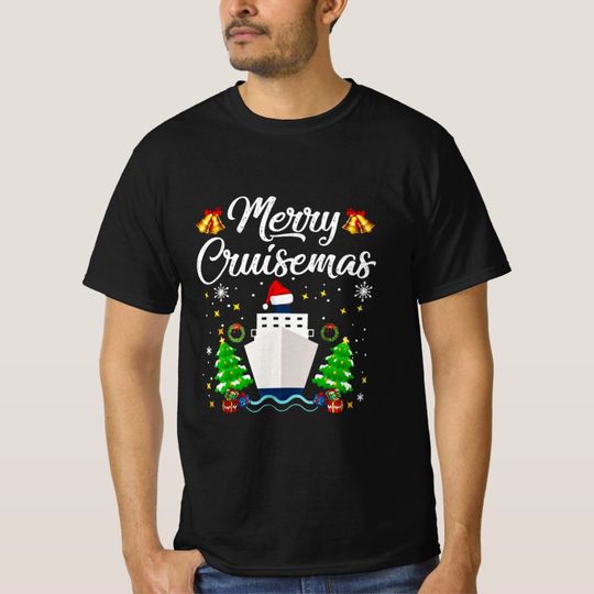 Discover Merry Cruisemas Family Cruise Christmas T-Shirt
