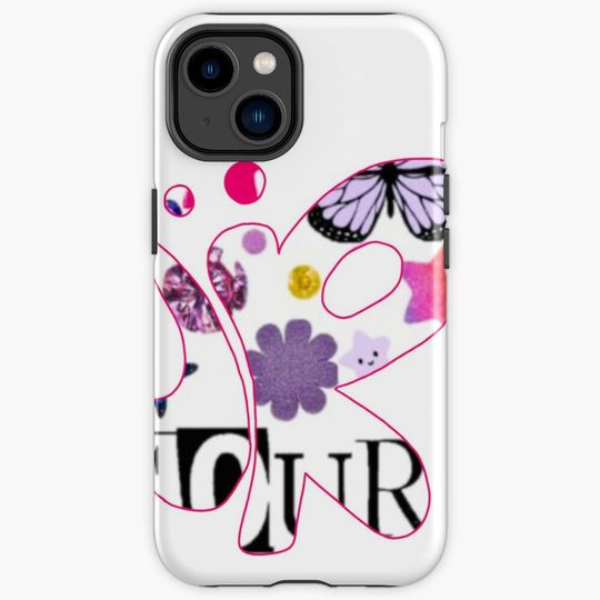 Discover Olivia Rodrigo Sour Logo Sticker iPhone Case