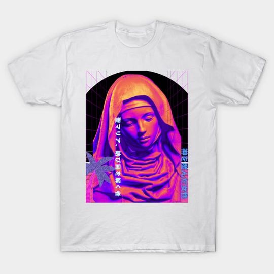 Discover Vaporwave Aesthetic Design - Vaporwave Aesthetic - T-Shirt
