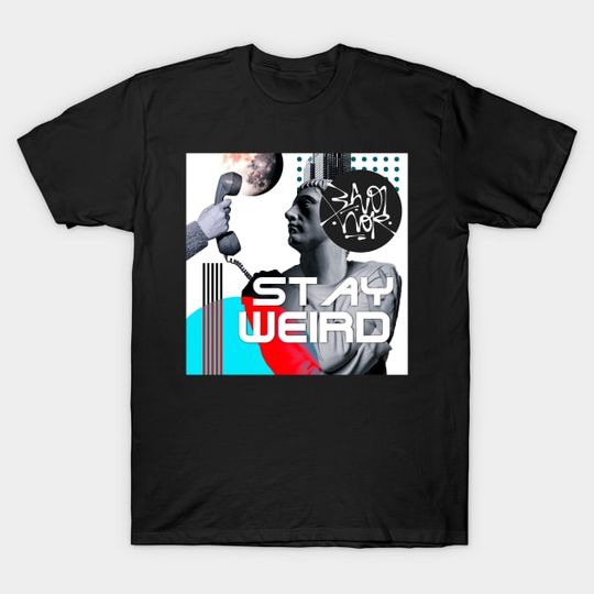 Discover Stay Weird - Vaporwave Aesthetic - Vaporwave - T-Shirt