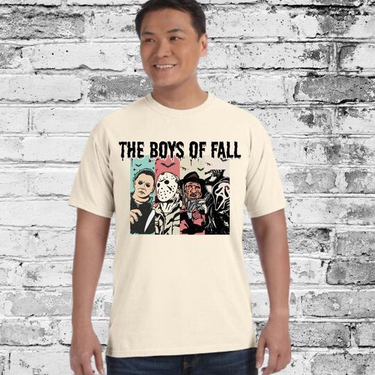 Discover Horror movie Tee, The boys of fall Shirt, The boys of fall horror, Halloween Horror Shirt