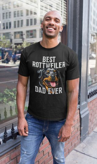 Discover Best Rottweiler Dad Ever. Dog Lovers And Fathers Day