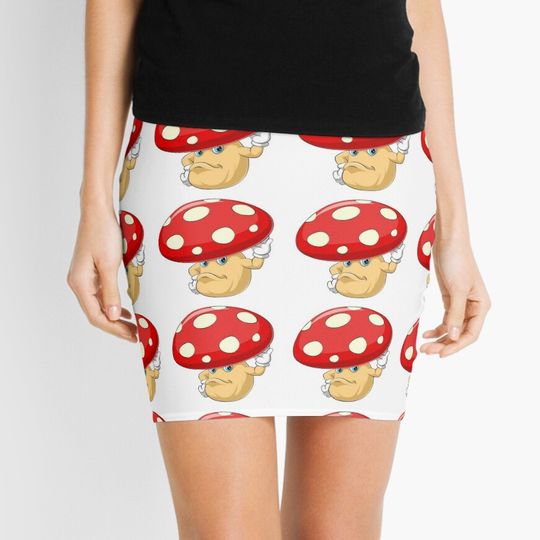 Discover Cute Mushroom Mini Skirt