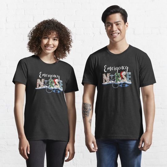Discover Emergency Nurse Christmas Emergency Room Custume For Nurse T-Shirt Essential T-Shirt