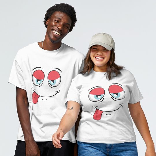 Discover Funny Tongue Emoji T-Shirt