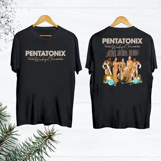Discover Pentatonix Band Shirt, Pentatonix Winter 2023 Tour Shirt
