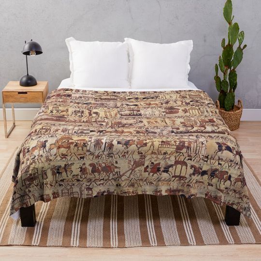 Discover Bayeux Tapestry Throw Blanket