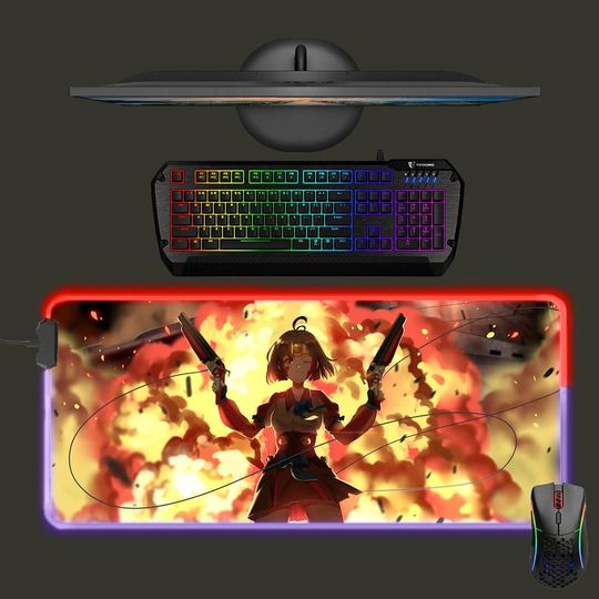 Discover Kabaneri Of The Iron Fortress led mouse mat