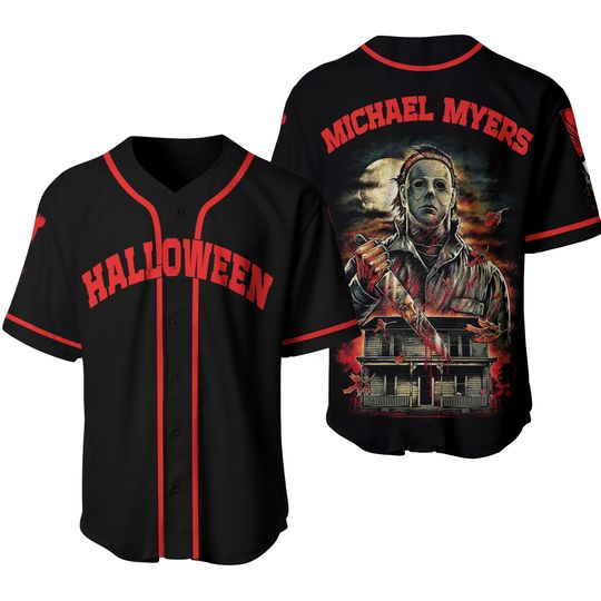 Discover Michael Myers Costume, Horror Jersey Tee, Michael Myers