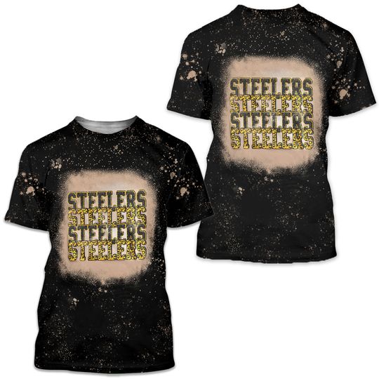 Discover Steeler  Bleached 3D T Shirt