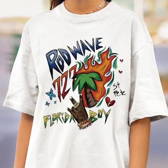 Discover Rod Wave Nostalgia Shirt, Rod Wave Nostalgia 2023 Tour Shirt