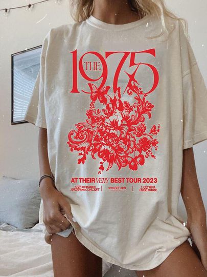 Discover The 1975 World Tour 2023 T-shirt