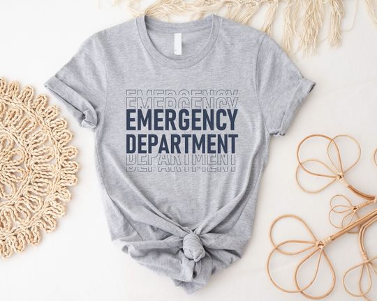Discover Emergency Nurse T-Shirt for ER Professionals