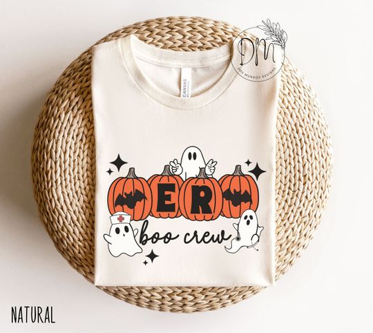 Discover Halloween ER Boo Crew Shirt