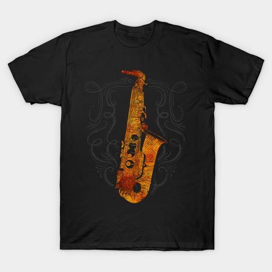 Discover Jazz Saxophone - Saxophone - T-Shirt