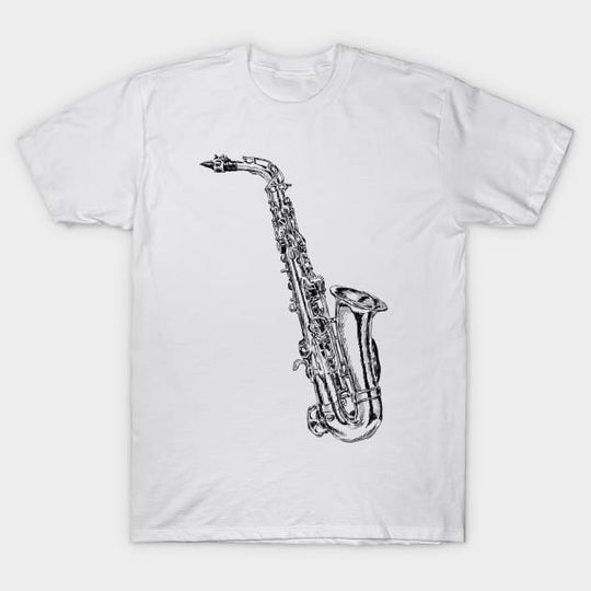 Discover Saxophone - Saxophone - T-Shirt