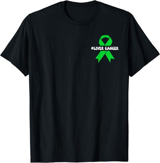 Discover Groovy Support Squad Ribbon Green Liver Cancer Awareness T-Shirt