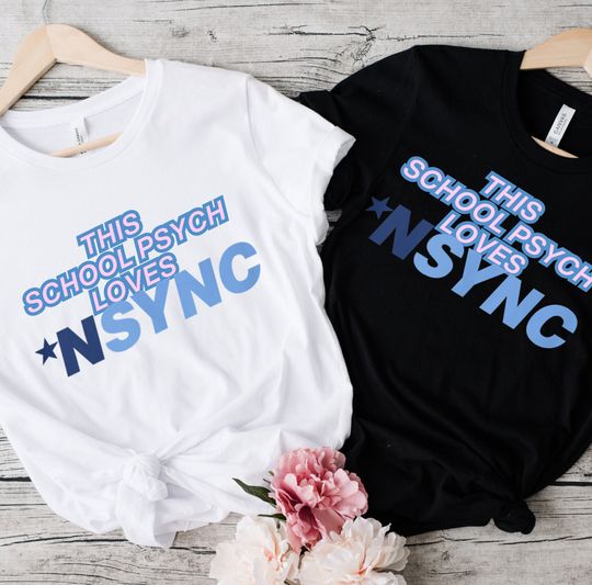Discover Nsync School Psych T-Shirt, Cute Boy Band Shirt