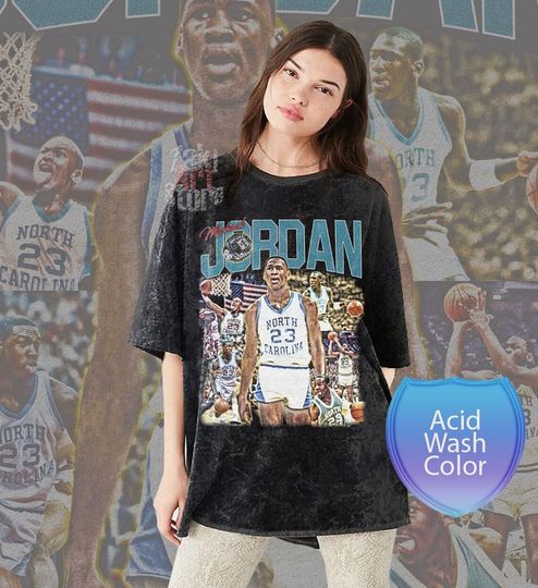 Discover Jordan Wash Oversized Shirt, Vintage 90s Graphic Style Michael Jordan T-Shirt