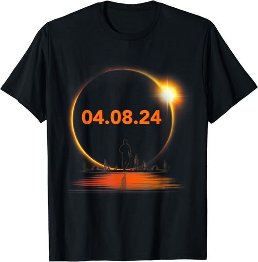 Discover Total Solar Eclipse 2024 USA April 8 2024 T-Shirt