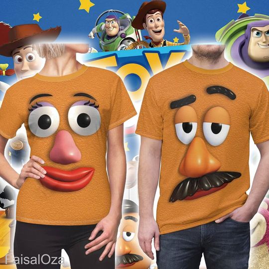 Discover Mr Potato And Mrs Potato Head Shirt, Cute Thanksgiving Shirt