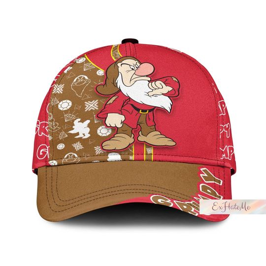 Discover Grumpy Classic Cap, Grumpy Snapback Hat