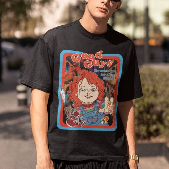Discover Child's Play Movie Shirt, Chucky Shirt, Good Guys Shirt , Horror Movie Shirt