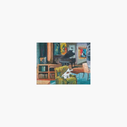 Discover Frasier’s apartment Jigsaw Puzzle