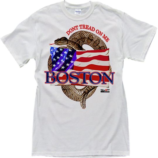 Discover Don't Tread on Me Boston Pride (2) USA T-Shirt