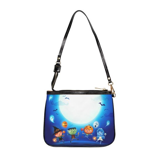 Discover PU leather Small Shoulder Bag with Halloween