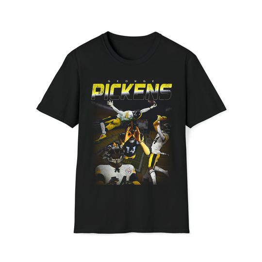 Discover George Pickens Vintage 90s Football Bootleg Style T-Shirt