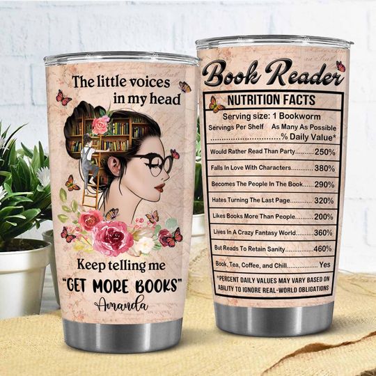 Discover Get More Books Tumbler