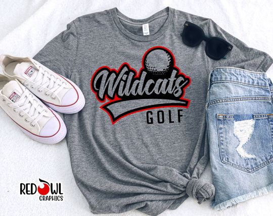 Discover Wildcat Golf T-Shirt