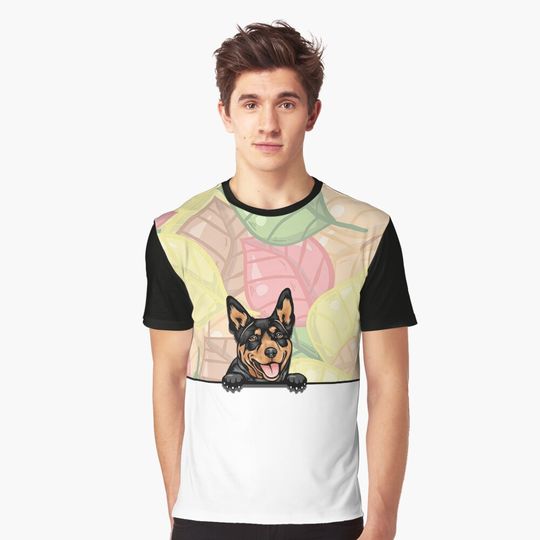 Discover Cute Australian Kelpie Graphic T-Shirt